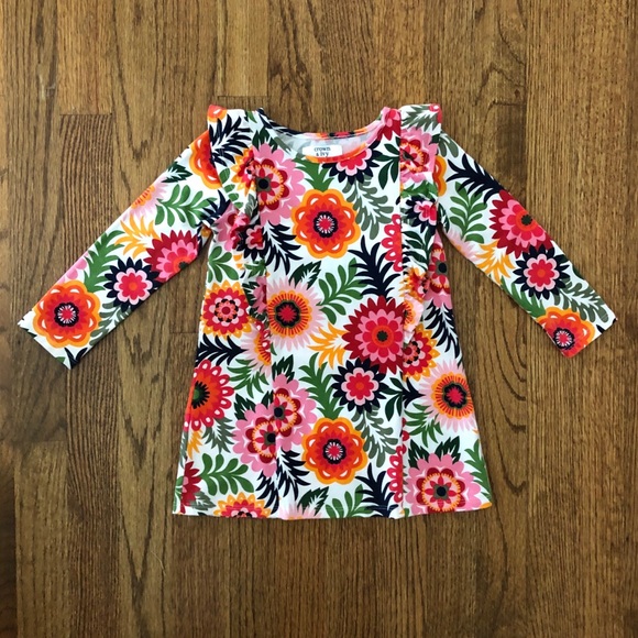 crown & ivy Other - Crown & Ivy Flower Print Dress Size 2T